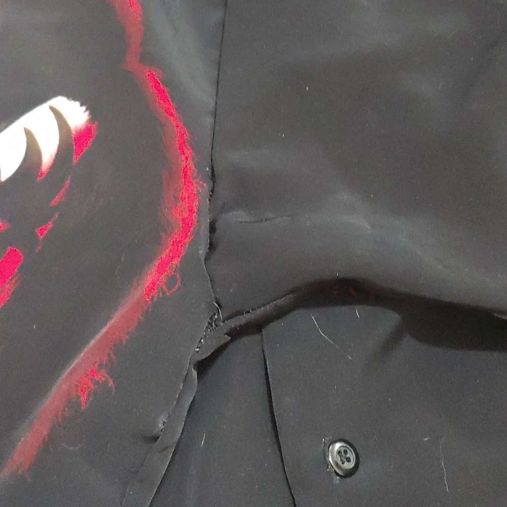 Vintage Y2K KISS Button Down 2001 Shirt Men's Size L - Picture 4 of 7